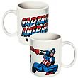 Captain America Marvel White Coffee Mug
